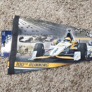 Pennant - 2016 Indianapolis 500 Event 100th Running Size: 11.5" x 29.5"